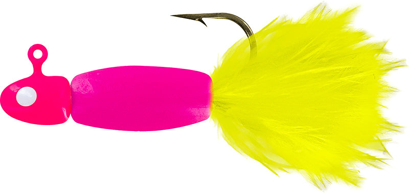 Big Bite Linder Panfish Special 1.5In 5Pk Pnk/Chttail