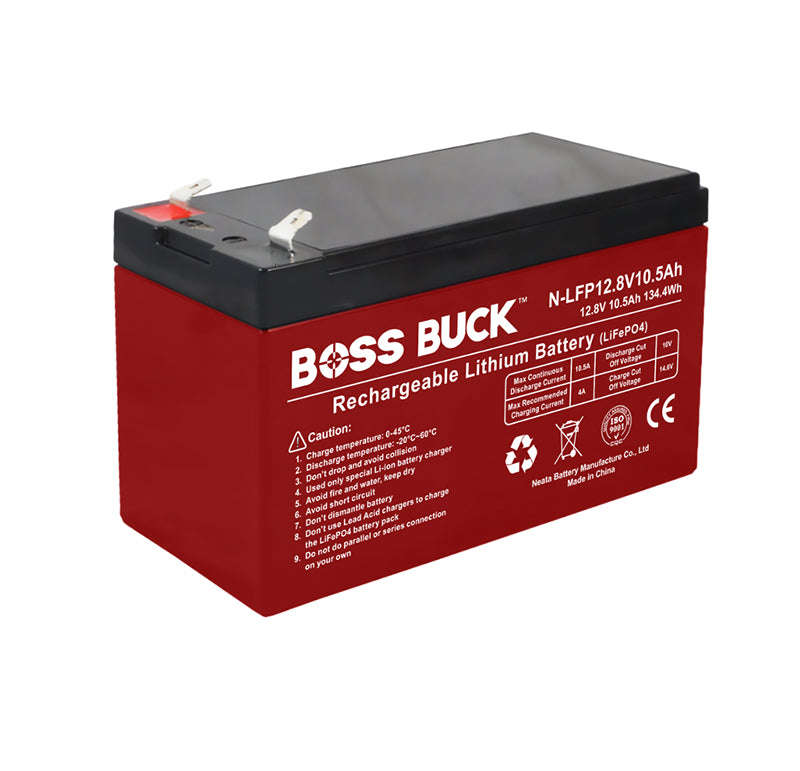 Boss Buck Lithium Battery 12V 10.5 Mah