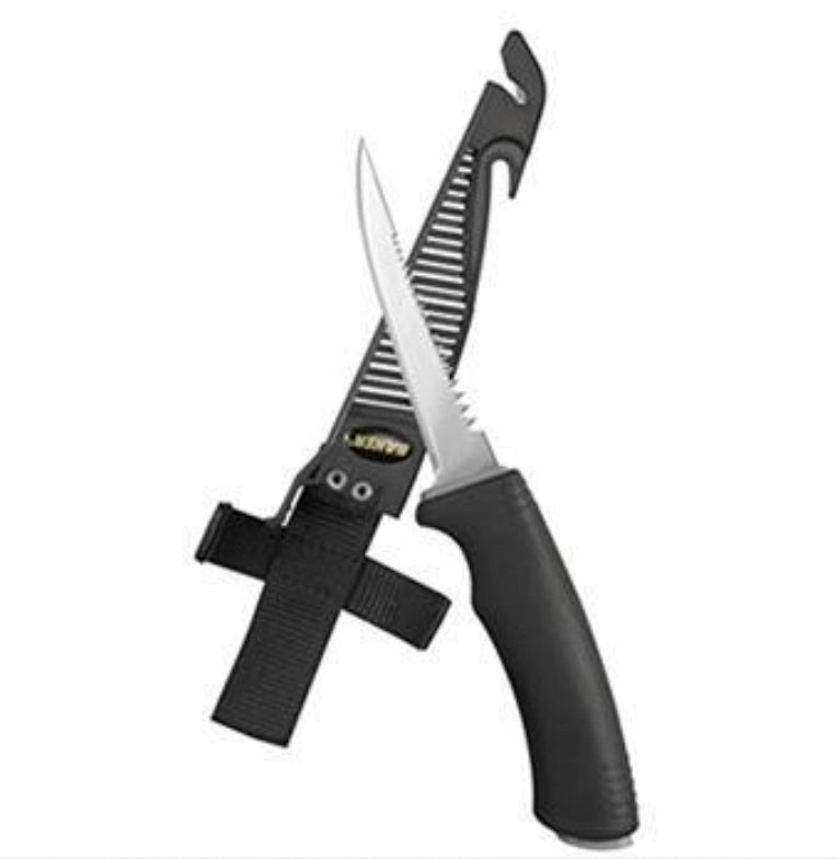 Baker Bait Knife Stainless 4In W/Sheath