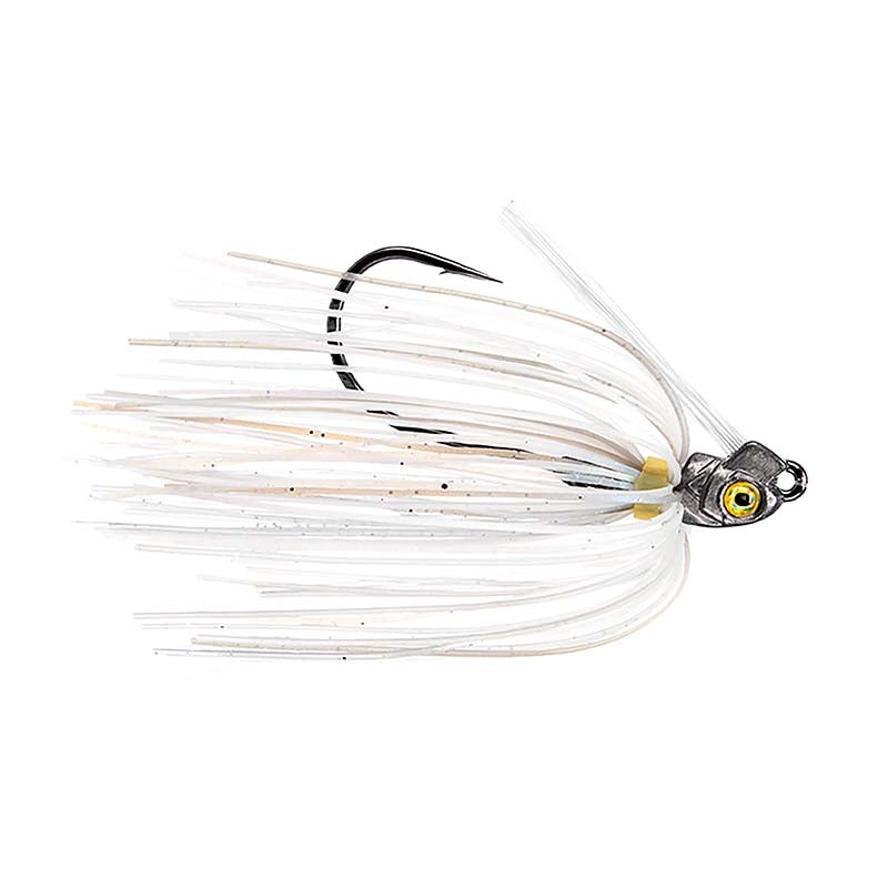 Buckeye Brush Panda Swim Jig 1/4Oz Transluscent Shad