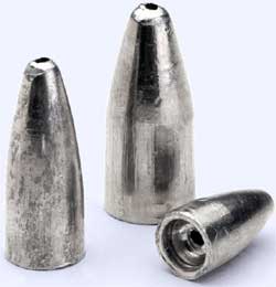 Bullet Weight Worm Weight 1/2Oz 25Pk