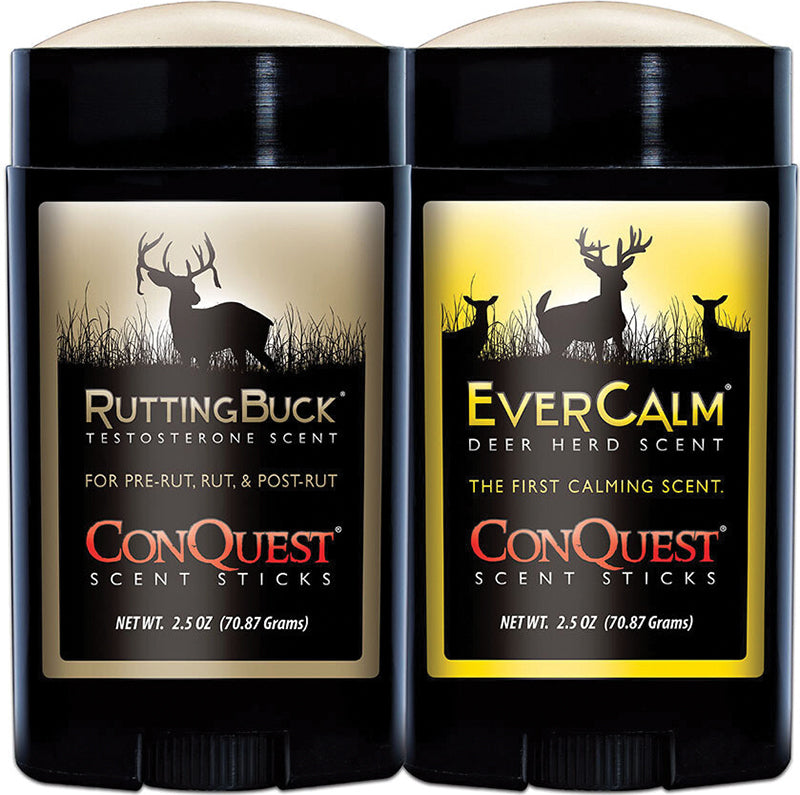 Conquest Rutting Buck Scent Stick 2.5Oz 2Pk