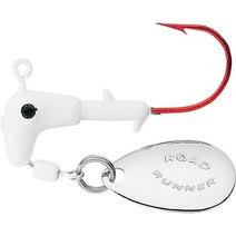 Blakemore Red Hook Jighead 1/16Oz 4Pk White