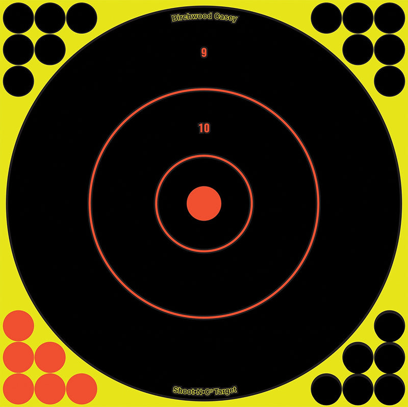 Birchwood Casey Shoot-N-C Targets 12In Round 5Pk