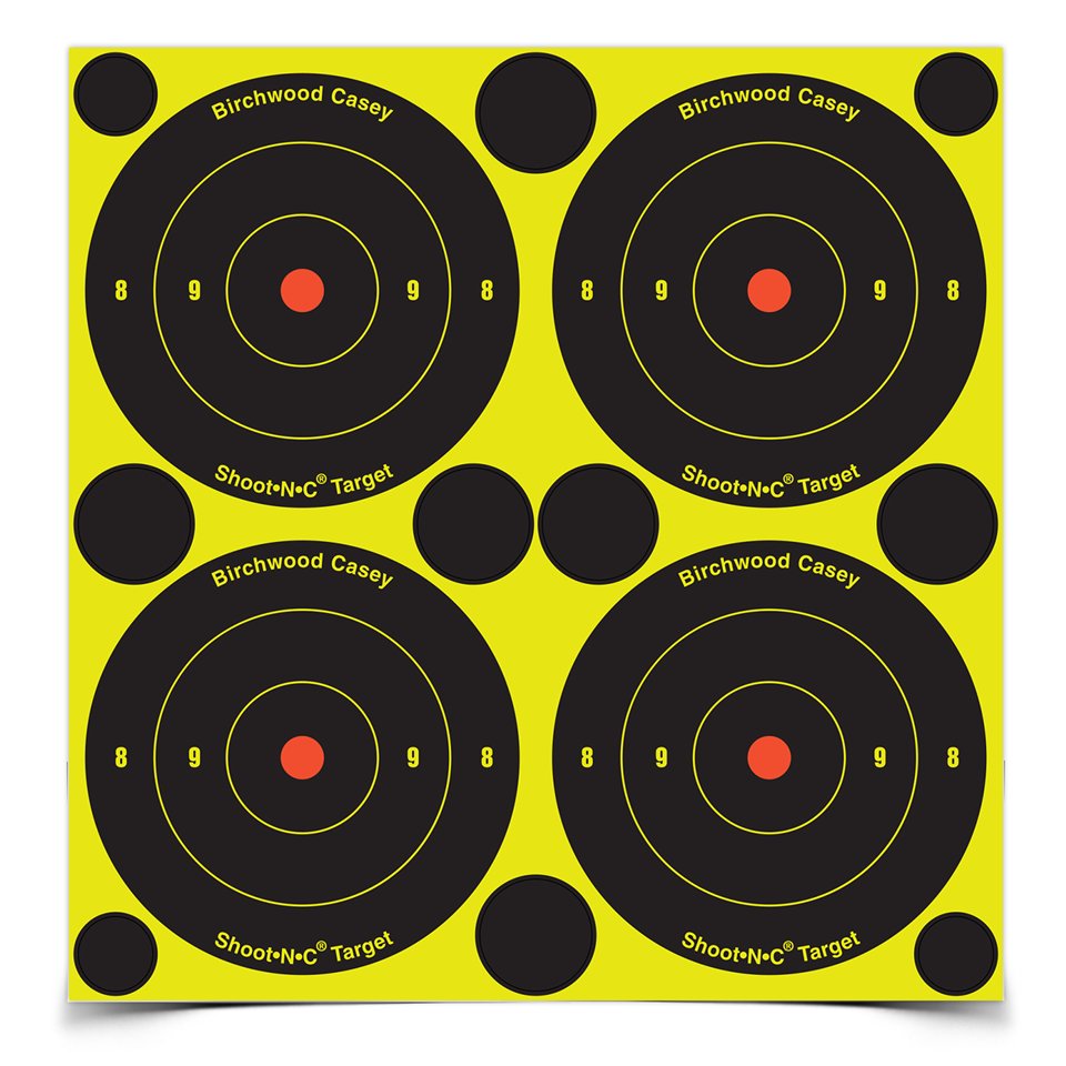 Birchwood Casey Shoot-N-C Targets 3In Round 18Pk