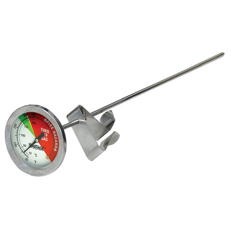 Bayou Classic Fry Thermometer 12In With Stem Clip