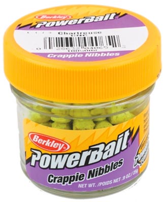 Berkley Crappie Nibbles .9Oz Chartreuse