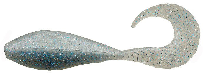 Bass Assassin Curly Shad 2In 10Pk Smokin Shad