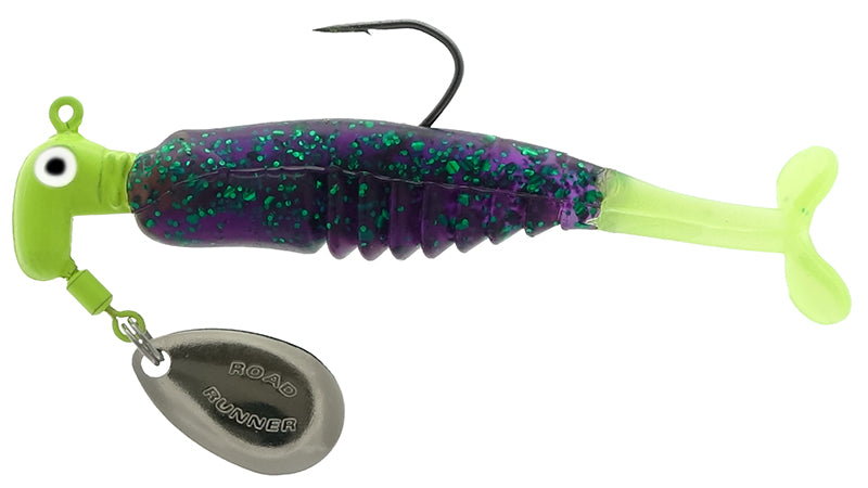 Blakemore Crappie X-Tractor 1/8Oz Junebug/Chart