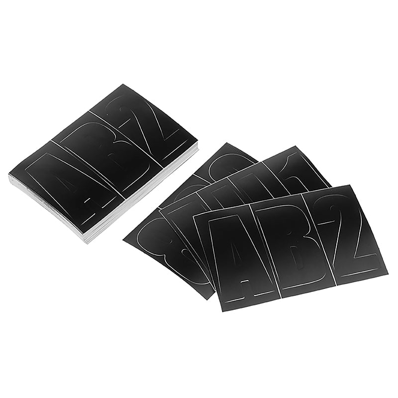 Boating Esntls Boat Letter Kit Block 3In Blk