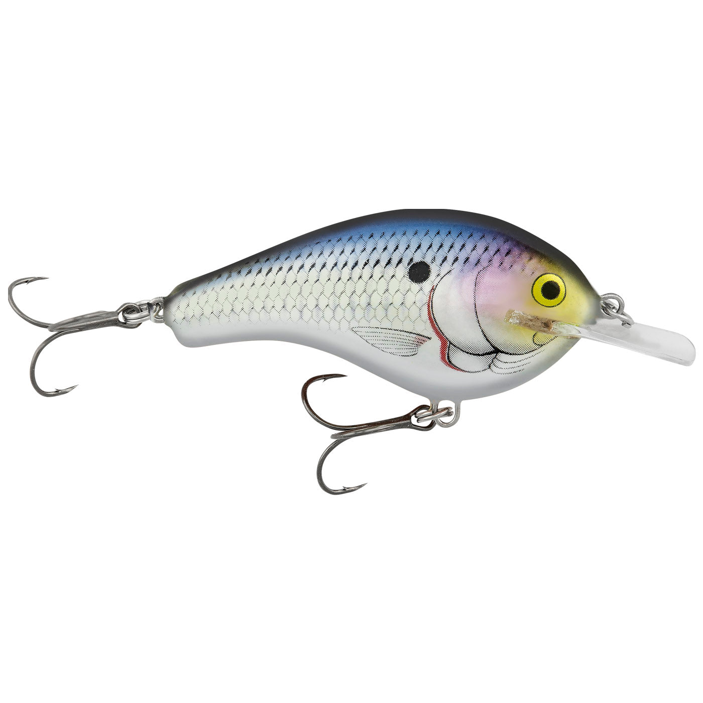 Bagley Flat Balsa B Crankbait  - Real Shad