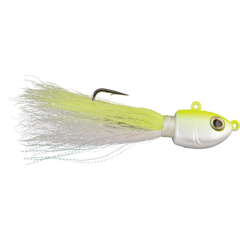 Berkley Fusion19 Bucktail Jig 2Oz 7/0 White/Chart