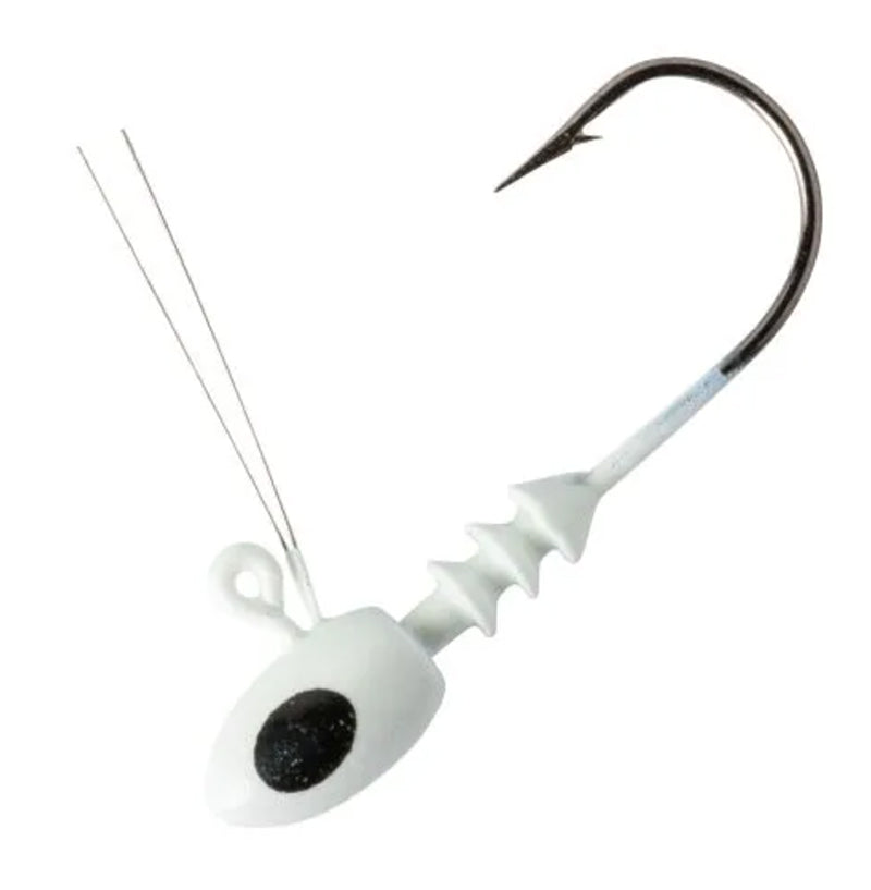 Bobby Garland Brush Off Mo Glo Jighead 1/50Oz Sz4 10Pk Ghost