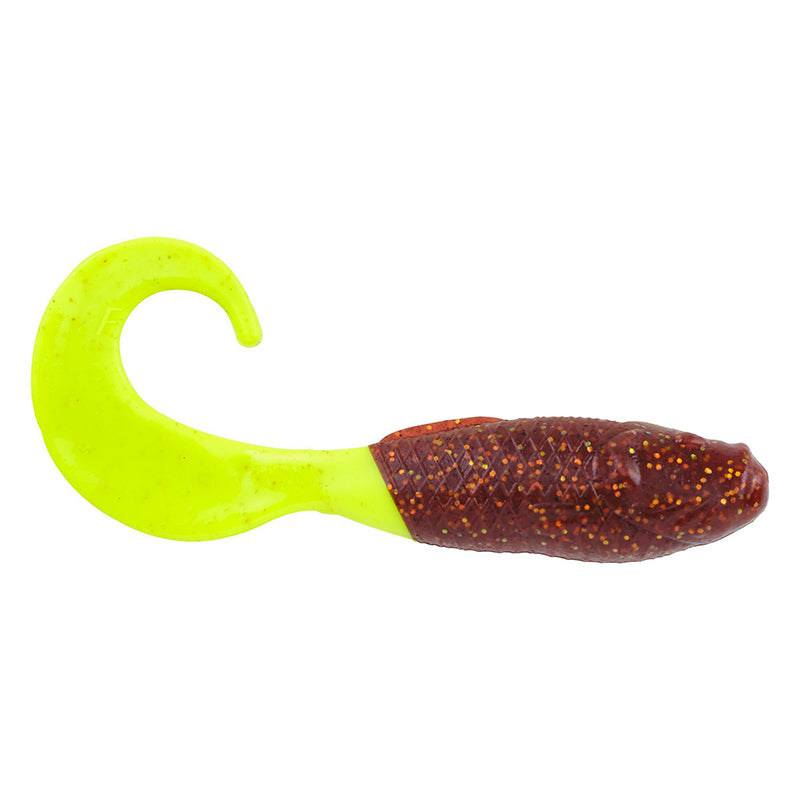 Berkley Gulp Alive Swim Mullet Pint 4In R-Beer Gold/Cht