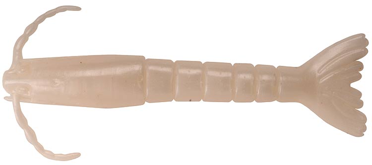 Berkley Gulp Alive Shrimp Half Pint 3In Pearl Wht