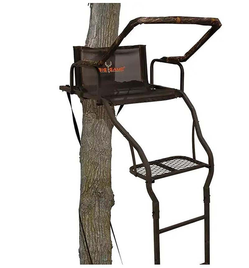 Big Game Stlth Elite Ladderstand 1-Man 18Ft
