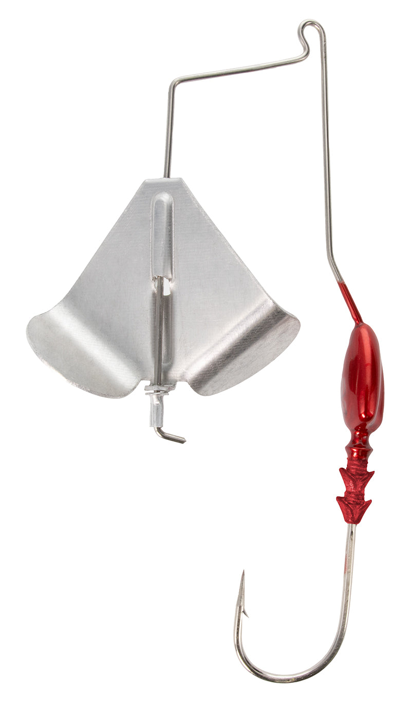 Buckeye G-Buzz Buzzbait 1/2Oz Red W/Nickel Blade