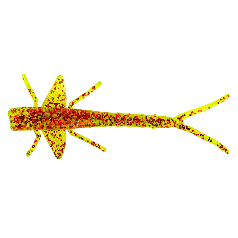 Bobby Garland Mayfly 2.25In 50Pk Chart/Red