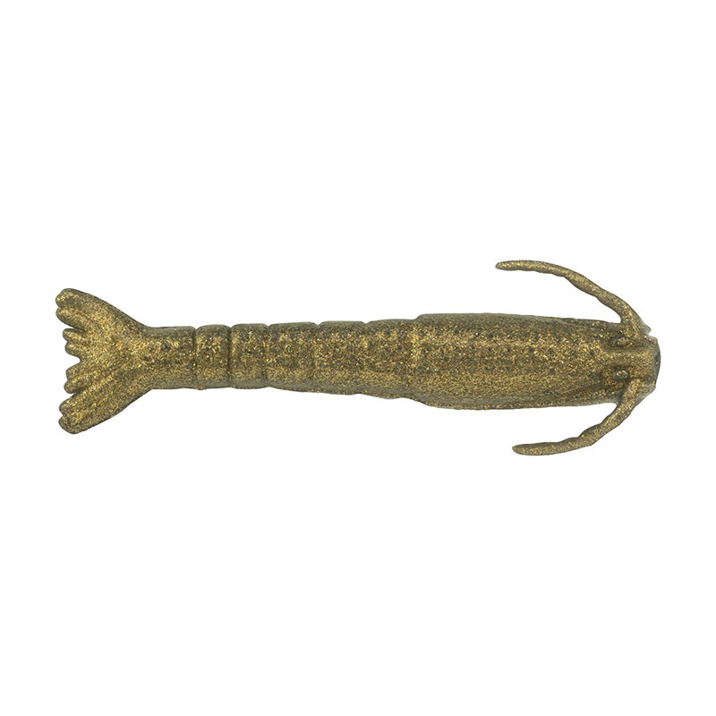 Berkley Gulp Sw Shrimp 4In 6Bg Fool'S Gold