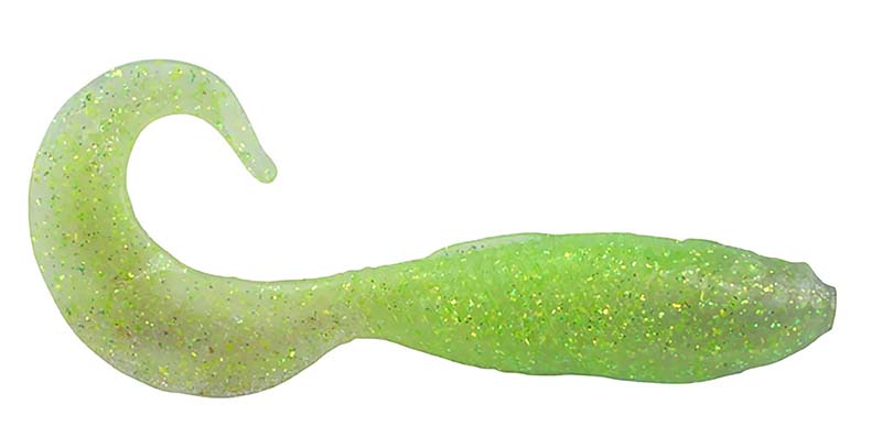 Berkley Gulp Sw Swimming Mullet 4In 10Bg Key Lime Chrome