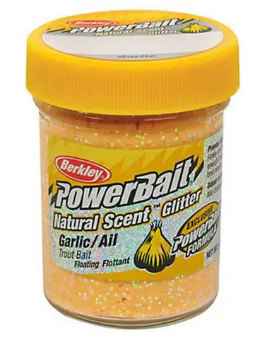 Berkley Scent Glitter Trout Bait 1.75Oz Garlic Yellow