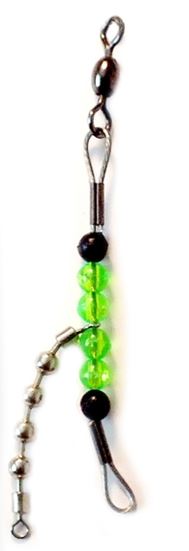 B&M Catfish Bumping Rig 3-Way Chain Swivel 3Pk