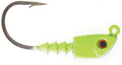 Bass Assassin Saltwater Jighead 1/8Oz 18Pk Chartreuse