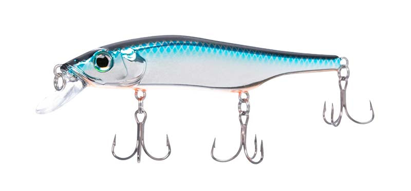 Bill Lewis Scope Stik Jerkbait 3.5In 3/8Oz Chorm/Blu/Ob