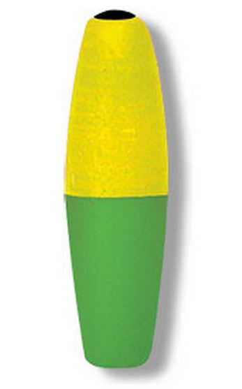 Betts Mr Crappie Slipper Float 2.5In Cigar Yg Unwgtd 3Pk