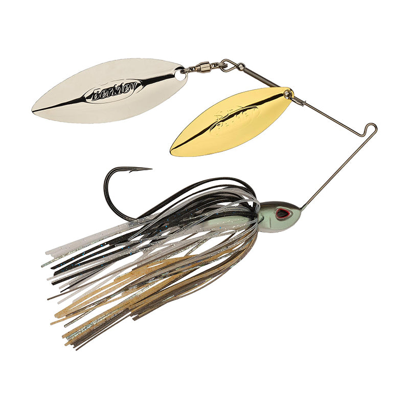 Berkley Power Blade Comp Spnbait 3/4Oz Wl/Wl Shad Spawn