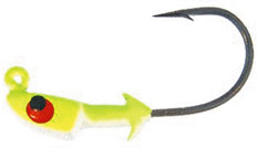 Bass Assassin Pro Elite Jighead 1/4Oz 3Pk Chartreuse