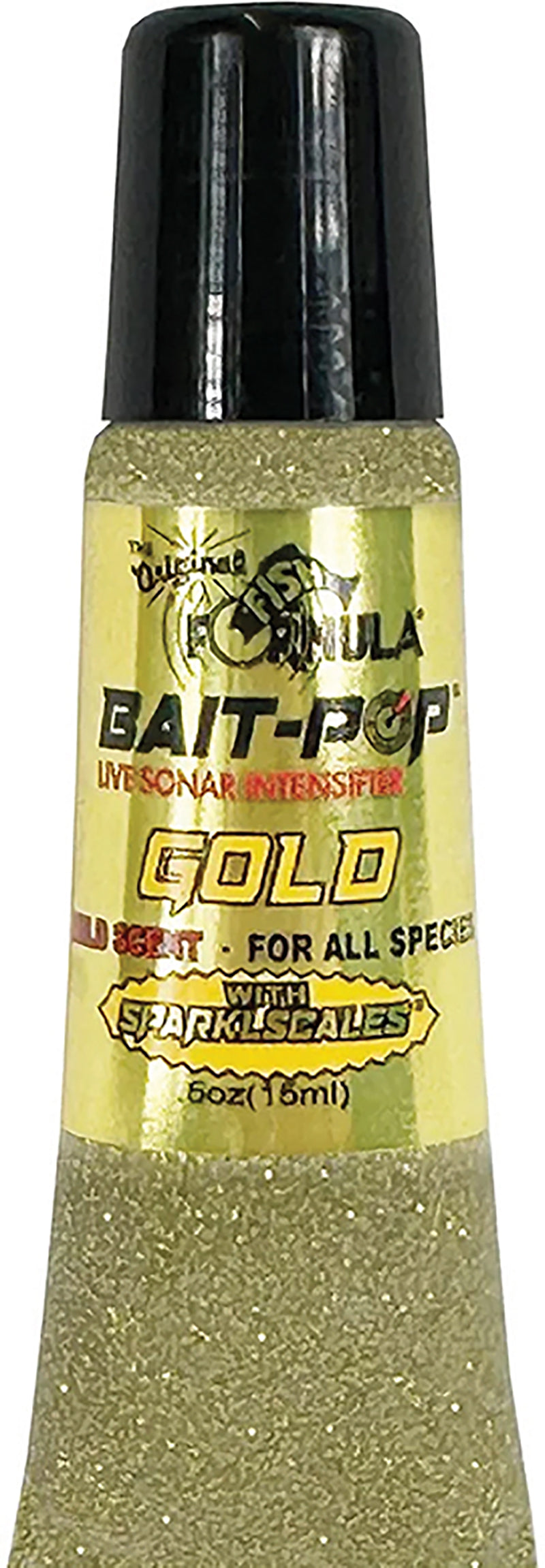 BAIT POP Live Sonar Inten Sparkle .5Oz Tube Gold