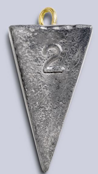 Bullet Weight Pyramid Sinker 2Oz 4Pk