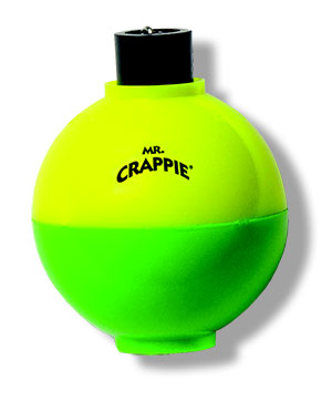 Betts Mr Crappie Snap-On Float 1In Rattl Round Yg 3Pk