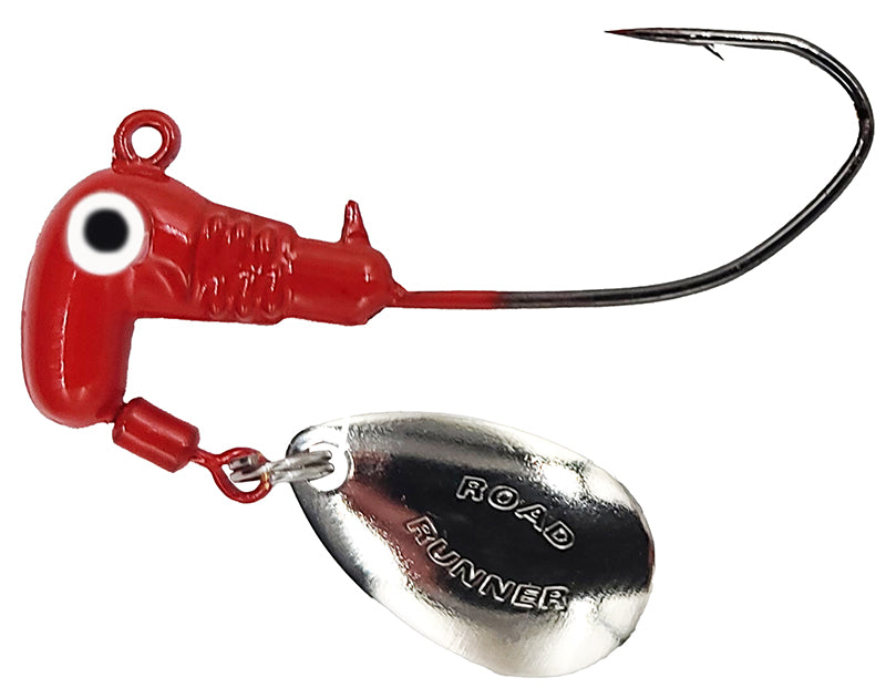 Blakemore Sickle Hook Jighead 1/8Oz Red