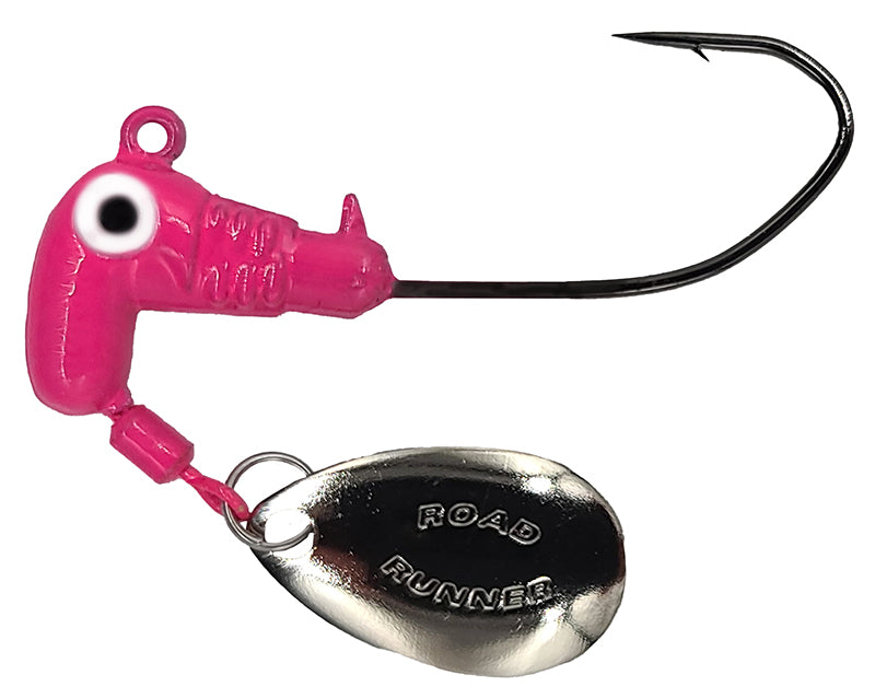 Blakemore Sickle Hook Jighead 1/8Oz Pink