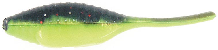 Bass Assassin Tiny Shad 1.5In 15Bg Texas Avocado