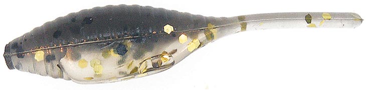 Bass Assassin Tiny Shad 1.5In 15Bg Gold Pep Shin