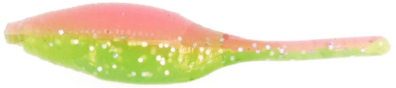 Bass Assassin Tiny Shad 1.5In 15Bg Elec Chicken