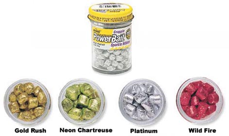 Berkley Sparkle Crappie Nibbles 1.2Oz Gold Rush