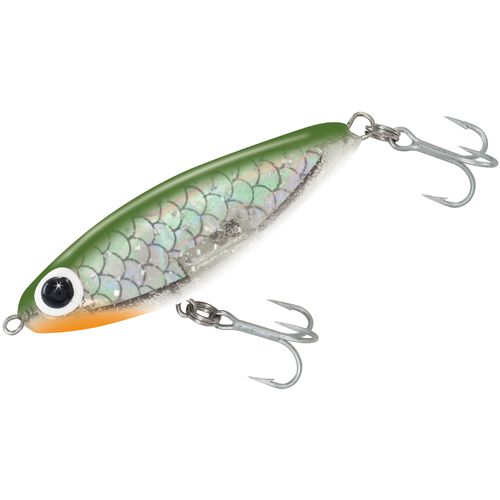 B & L Paul Brown's Paul Browns Soft Dine 2.5In 3/8Oz Grn/Slv/Wht