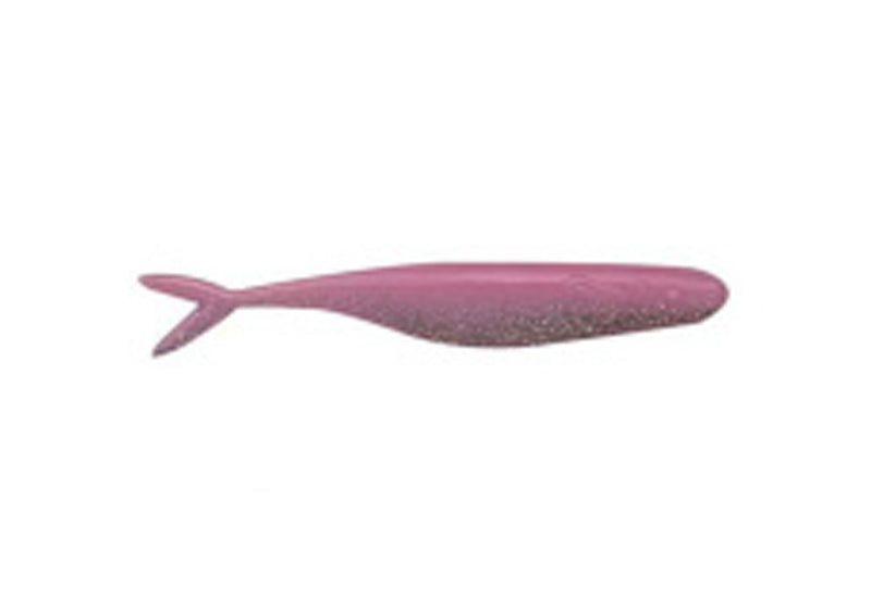 Bass Assassin Split Tail Shad 4In 10Bg Pink Diamond