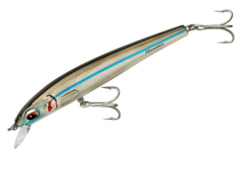 Bomber Long Shot Minnow 7In 1.75Oz Silver Mullet