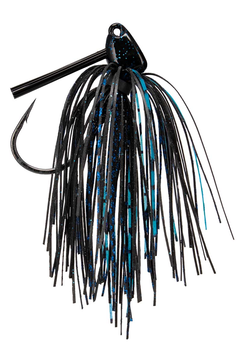 Buckeye The Thump Flippin Jig 1/2Oz Blk And Blue