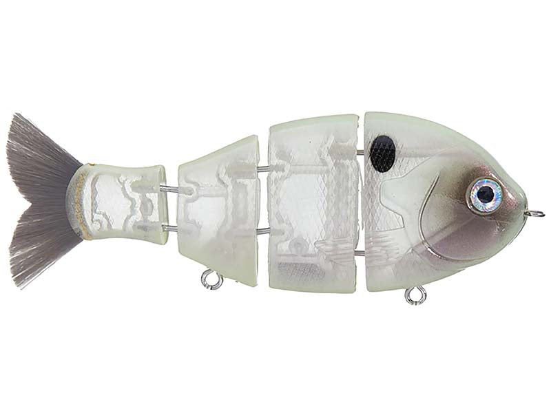 Bucca Bait Baby Bull Gill 3.75In 3/4Oz Prl Bone #6