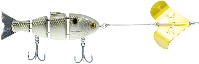 Bucca Bait Baby Bull Shad 3.75In 1/2Oz Gizzard Sha