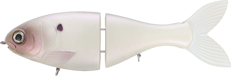 Bucca Bait Trick Shad 6In 1-5/8Oz Pearl Bone