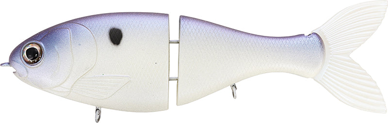 Bucca Bait Trick Shad 6In 1-5/8Oz Glimmer Bone