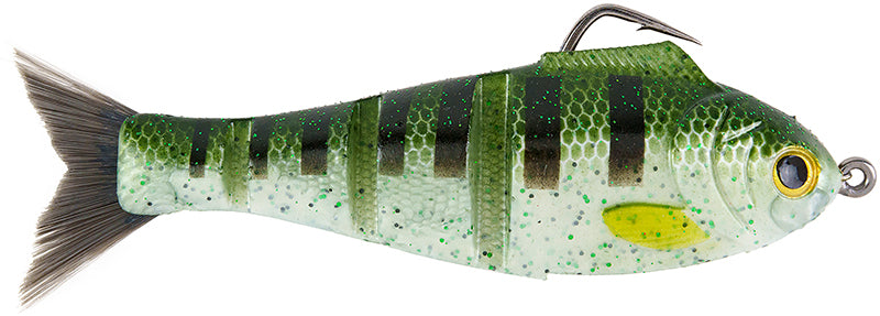 Bucca Bait Baby Bull Shad Weedless 4.5In 3/4Oz Bluegill 2Pk