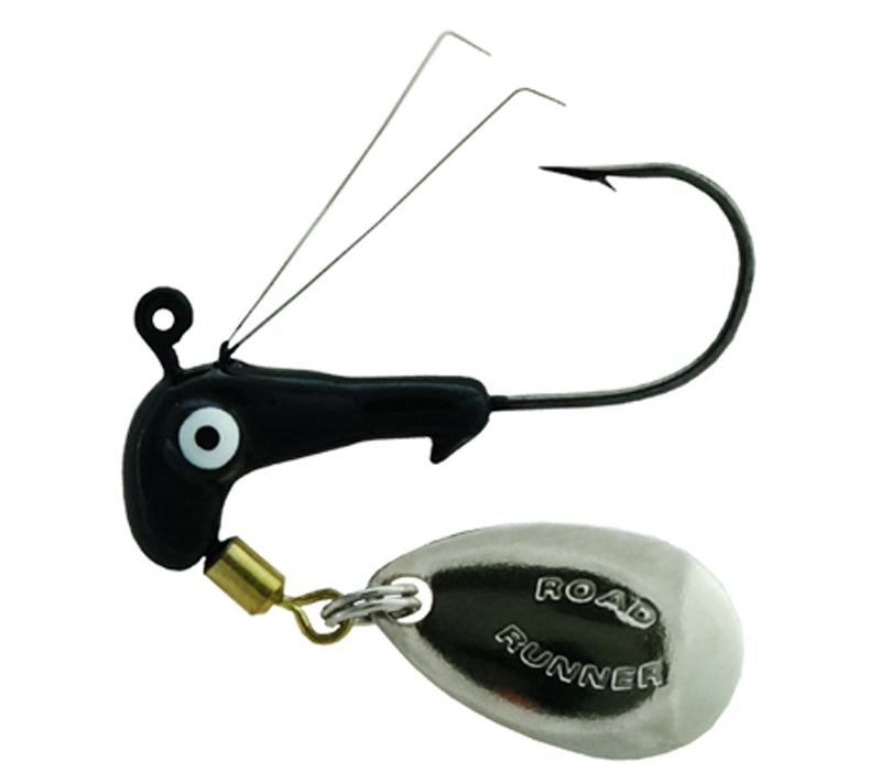 Blakemore Weedless Jighead 1/8Oz #1 2Pk Black